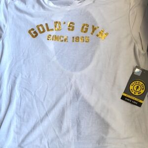 Gold's Gym White T-Shirt